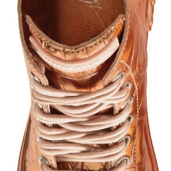 giuseppe zanotti BNIB croc leather bronzer hitops - Picture 7 of 9